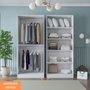 Hanah Home Armario Blanco BA194 - 4574